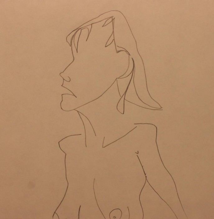 Woman, figure study by Greg Yenoli